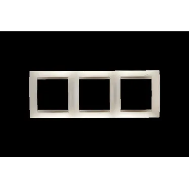 Рамка на 3 поста 15 шампань