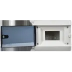 Корпус пластиковый встраиваемый на 6 модулей ЩРВ-П-6 IP41 UNION Compact черная прозрачная дверь