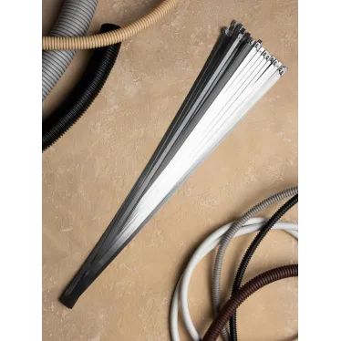 Хомут AISI 304 из нержавеющей стали, 7.9x520 (100 шт.) FlexLock PROxima