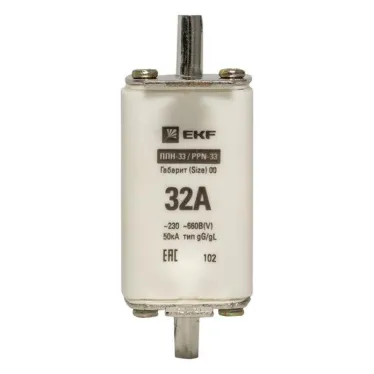 Вставка плавкая ППН-33 160/32А габарит 00