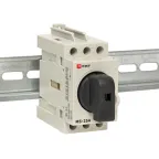 Рубильник модульный MS-25A 3P на DIN-рейку