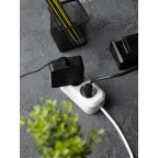 Удлинитель Эксперт 2 гнезда 3 метра 16А/3,0кВт с заземлением ПВС 3х1 EKF