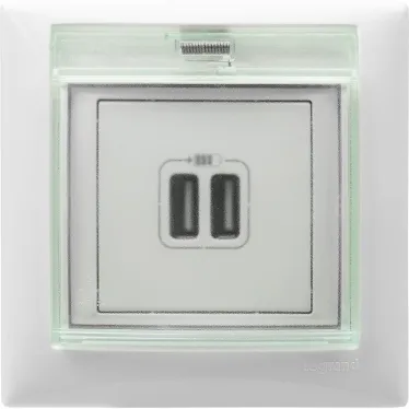 VALENA Рамка 1 пост IP44 белая