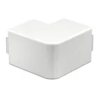 Крышка внешнего угла кабельного канала WDK 60x60 мм (ПВХ,белый)