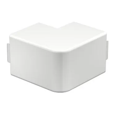 Крышка внешнего угла кабельного канала WDK 60x60 мм (ПВХ,белый)