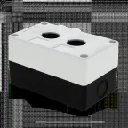 Корпус КП-102 на 2 кнопки белый