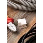 Угол внутренний (25х16) (4 шт) Plast PROxima белый