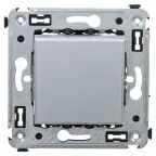 Avanti Выключатель одноклавишный, в стену Закаленная сталь