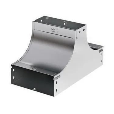 Ответвитель Т-образный вверх TS 200/80 в комплекте с крепежными элементами и соединительными пластинами