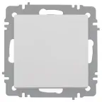 Выключатель Intro Accent 6-101-01 , 10А-250В, IP20, СУ, AL/CU, белый