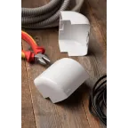 Угол внешний (105х50) (2 шт) C-Line Белый