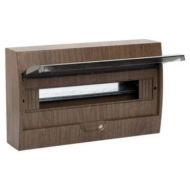 Щит распределительный навесной ЩРН-П-18 темное дерево IP41 PROxima