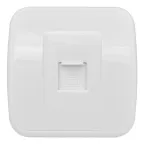 Розетка Минск RJ-45 1-местная ОП 1А 120В белая