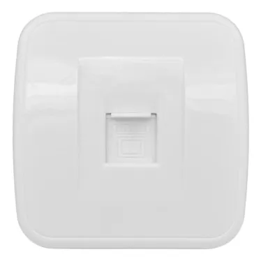 Розетка Минск RJ-45 1-местная ОП 1А 120В белая