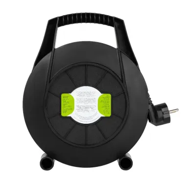 Удлинитель силовой BPx-4e-3x0,75-10m в закрытом корпусе с заземлением с выключателем 4 розетки 10м ПВС 3x0,75мм2 6А