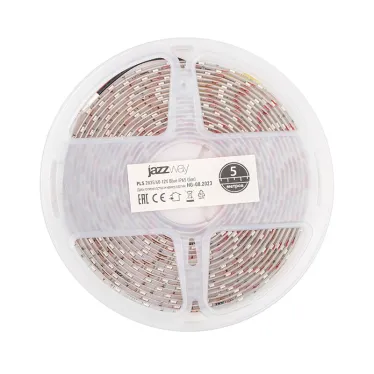 Лента светодиодная LEDx60/м 1м 6Вт/м 12В синий IP65 (5м)