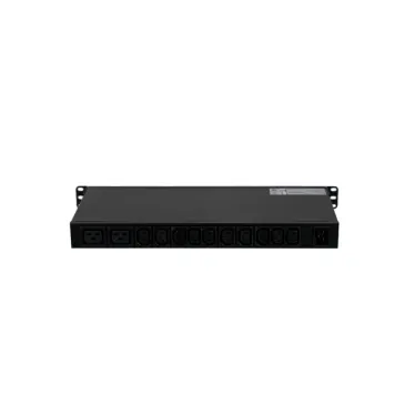 Блок распределения питания Uniprom. с мониторингом. 1U. 240В. 1Ф. 16A. 10xC13 2xC19. 2м. IEC320 C20