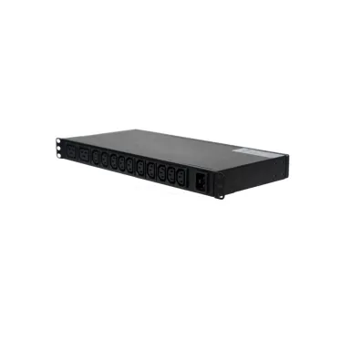 Блок распределения питания Uniprom. управляемый. 1U. 240В. 1Ф. 16A. 10xC13 2xC19. 2м кабель. IEC320 C20
