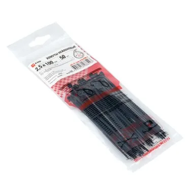 Хомут P6.6 стандартный черный 2.5x100 (50шт) FlexLock PROxima