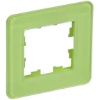 BRITE Рамка 1 пост РУ-1-2-Бр стекло эко грин RE IEK