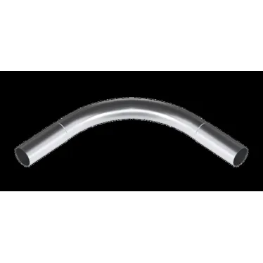 Поворот 90 град. безрезьб. алюминиевый d20 мм AL EKF