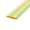 Термоусаживаемая трубка 50,0 25,0 мм, желто-зеленая, упаковка 10 шт. по 1 м, REXANT