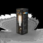 Лампа светодиодная LED 5.5 Вт 700 лм 3000К капсула теплый G9 AC 220В керамическая Black Gauss