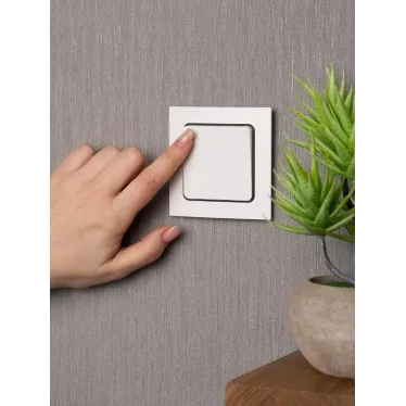 Стокгольм Механизм Выключателя 1-кл. 10А белый