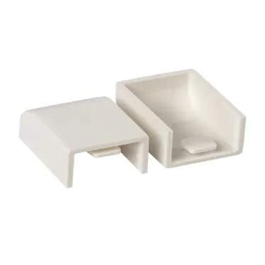 Заглушка (20х10) (4 шт) Plast Белый