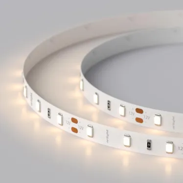 Лента RT-A60-8mm 12V Warm3000 (7.2 W/m, IP20, 2835, 5m) (, Открытый)