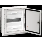 TITAN 5 Корпус металлический ЩРв-12 (1х12) 380х365х130мм IP31 белый (одна дверь)