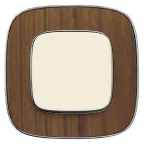 Valena ALLURE Лицевая панель для выключателей одноклавишных Слоновая кость