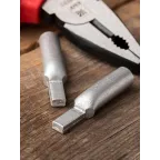 Наконечник штифтовой алюминиевый НША 25-15