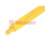 Термоусаживаемая трубка 25,0 12,5 мм, желтая, упаковка 10 шт. по 1 м, REXANT