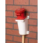 Розетка кабельная 63А 3Р+РЕ+N IP67 на поверхность 380В 135