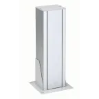 Connect Миниколонна 1-сторонняя на 6 модулей К45 315х70х60 мм SC алюминий