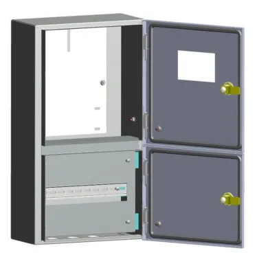 Щит ЩУРн-3/12 два отсека (БУР) 540х300х160 IP54 PROxima