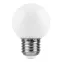 Лампа светодиодная LED 1вт Е27 белый 2700К (шар)