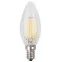 Лампа светодиодная филаментная F-LED B35-7W-827-E14 (филамент, свеча, 7Вт, тепл, E14 (10/100/2800)