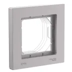 ATLASDESIGN AQUA рамка однопостовая IP44, АЛЮМИНИЙ