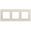 Рамка для розеток и выключателей Elegance 14-5013-02 Classic, на 3 поста, слоновая кость