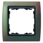 Рамка на 2 поста, S82, хамелеон - графит