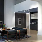 Светильник настенно-потолочный спот OL35-3 WH MR16 GU10 IP20 белый хром