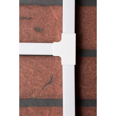 Угол T-образный (20х10) (4 шт) Plast Белый