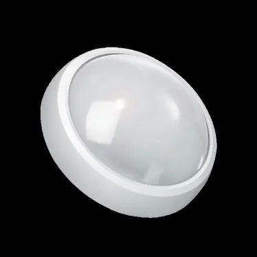 Светильник светодиодный ДБП 15 Вт 1200 лм 4000К AC 220В Белый IP54 круг D175х76мм Пластик ЖКХ с оптико-микроволновым датчиком движения Qplus Gauss