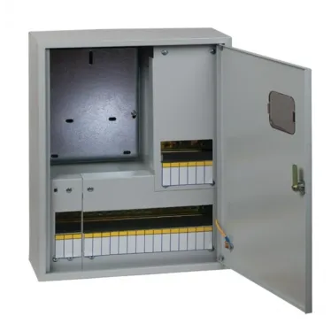 Щит учетно-распределительный навесной ЩУРн 3/18 с окном IP31 500х340х120 под электросчетчик