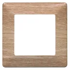 Valena LIFE Рамка 1 пост светлое дерево универсальная