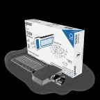 Светильник уличный консольный ДКУ 150 Вт 18000 лм 5000К AC 220В IP65 535х260х64мм широкая КСС Ш Qplus Gauss