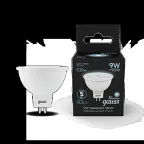 Лампа светодиодная LED 9 Вт 830 лм 4100К софит MR16 нейтральный GU5.3 AC 220В Black Gauss