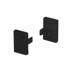 Заглушка SL-MINI-8-H12 BLACK глухая (пластик)